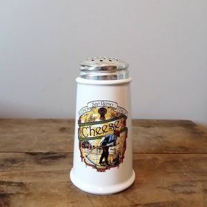 HIMARK BUONO SAN REMO ITALIA CHEESE CONTAINER GRATED CHEESE JAR Made In Taiwan